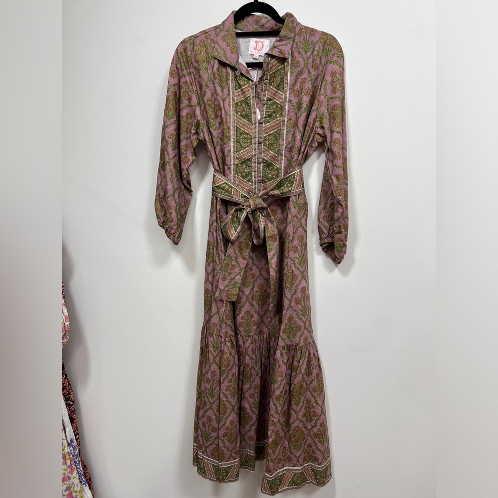 Victoria Dunn Folly maxi, size medium, NWT